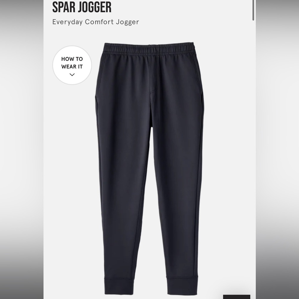 Rhone Spar Jogger Size M